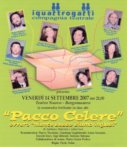 LOCANDINA PACCO CELERE NIENTE SESS